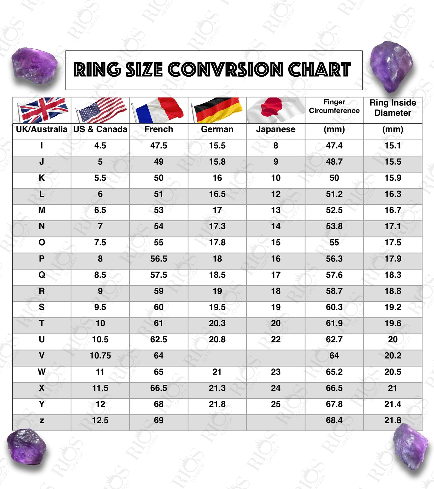 Amethyst 925 Sterling Silver Zircon Square Lab Created Gemstone Ring Gift Boxed