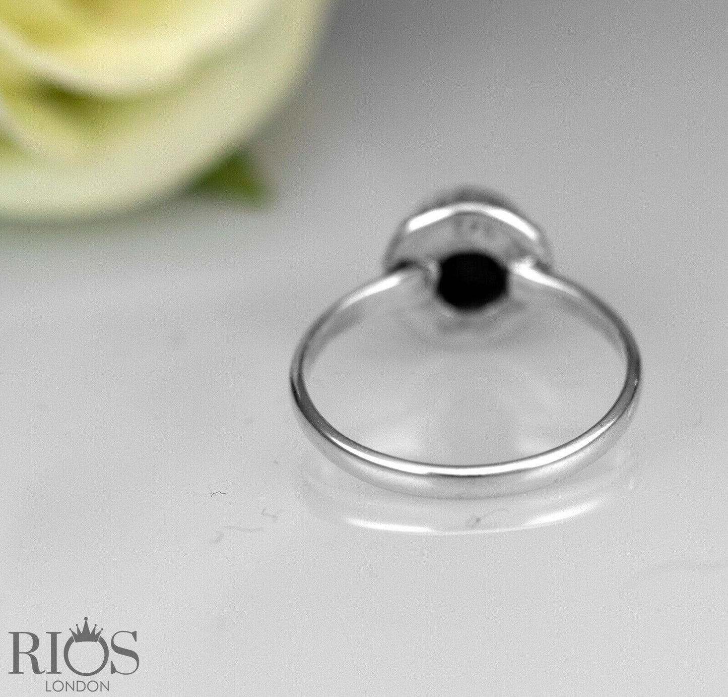 Beautifull 925 Sterling Silver RUBY Facet Cut Red Gemstone Ring Gift Boxed